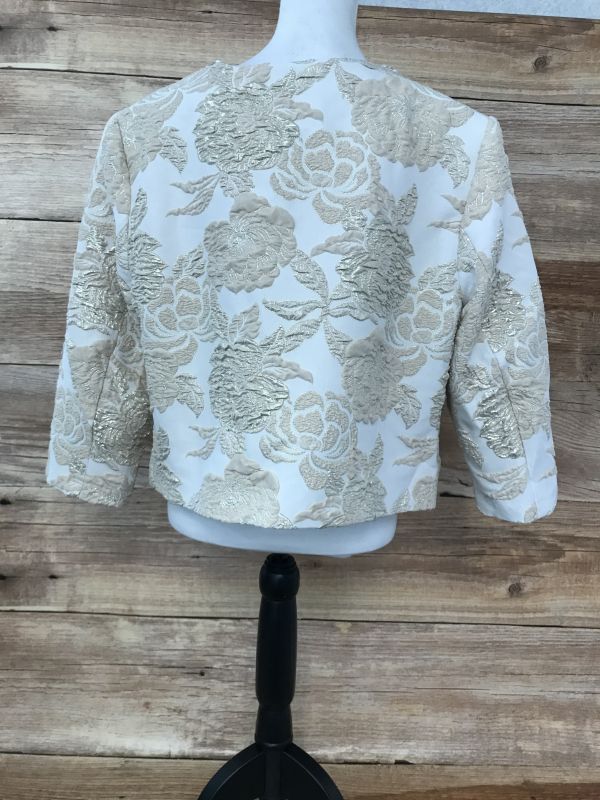 Together Cream and Peach Crop Jacket