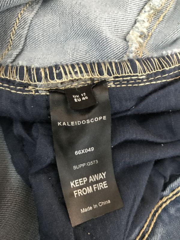 Kaleidoscope Blue Skinny Crop Jeans