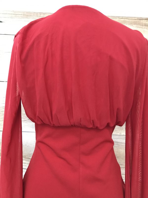 Quiz Red Midi Dress