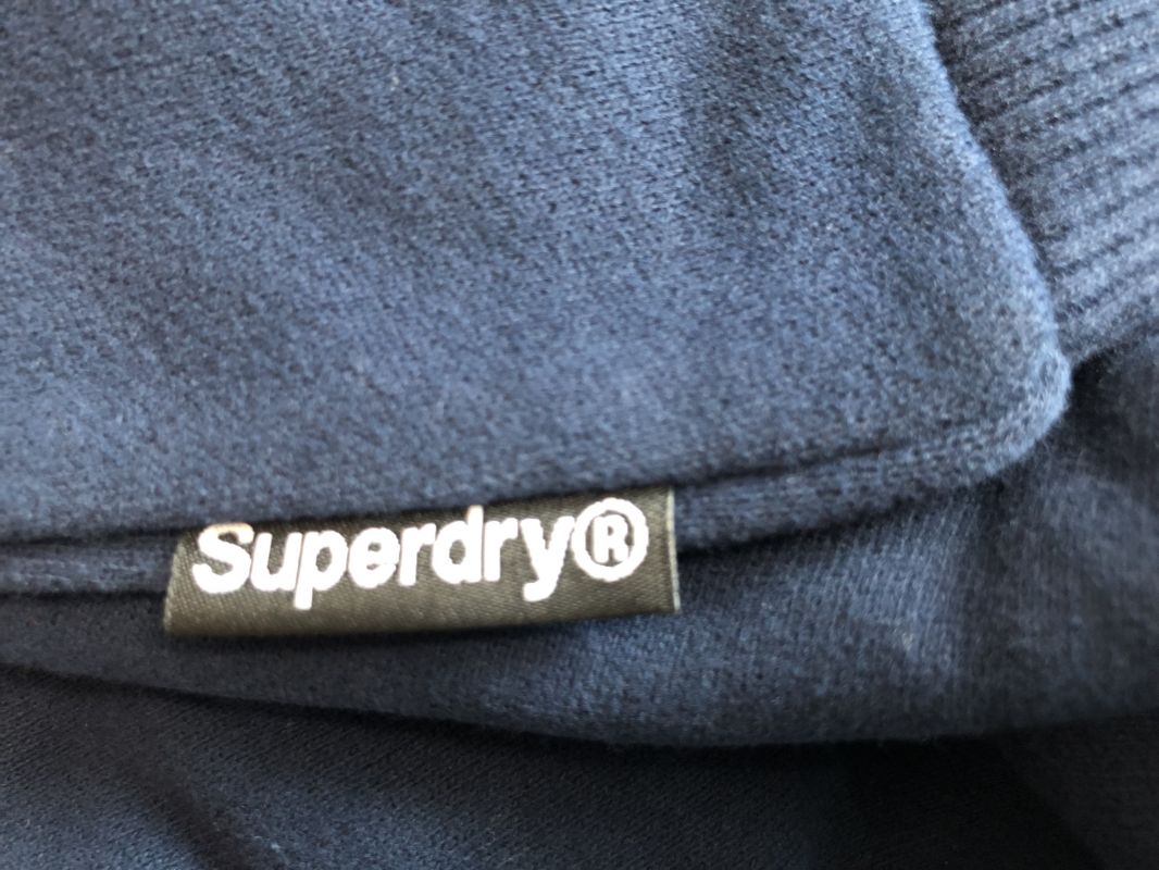 Superdry navy hoodie