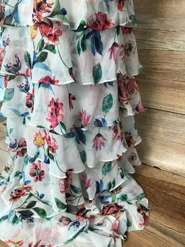 Kaleidoscope White Floral Maxi Dress
