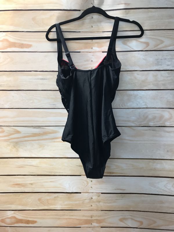 Black and red swimsuit
