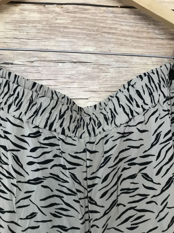 Rainbow - Beige and Black Tiger Print Trousers