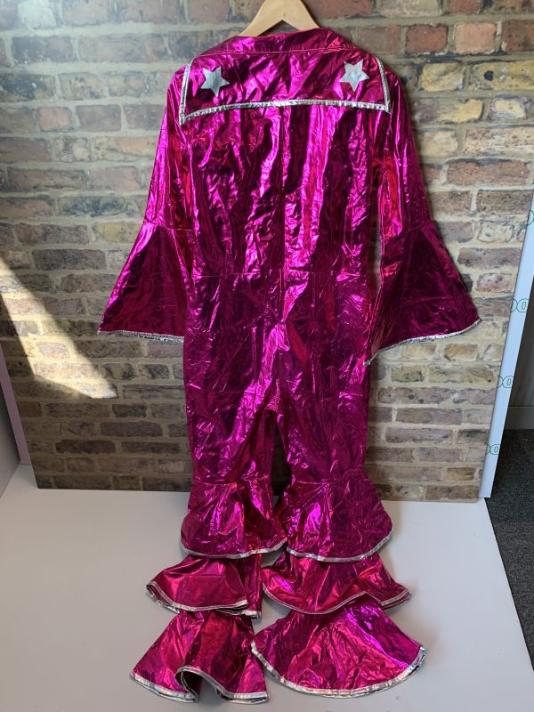 Lace Up Jumpsuit Dancing Dream Costume 1970s