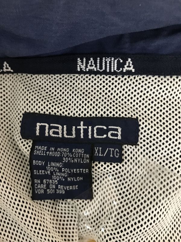 Nautica Vintage Navy & Yellow Jacket