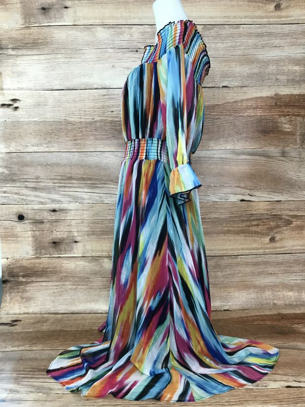 Star by Julien Macdonald Rainbow Bardot Dress