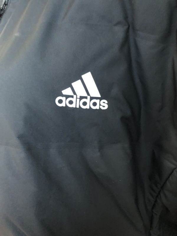 Adidas black padded coat