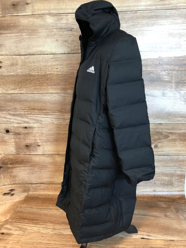 Adidas black padded coat