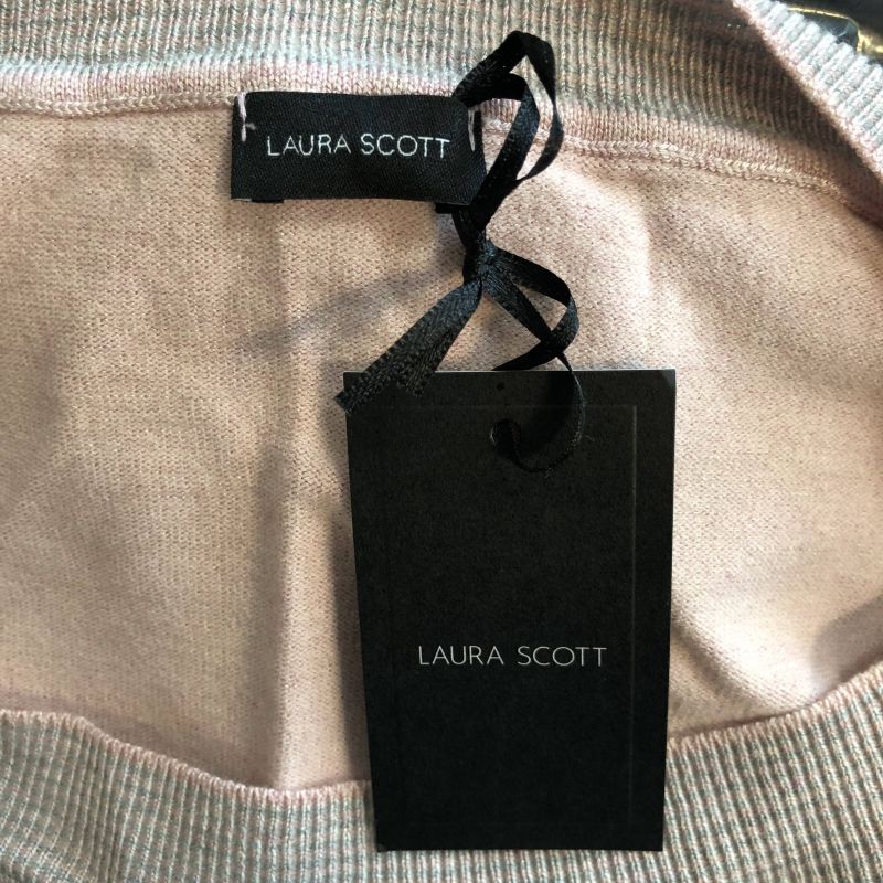 Laura Scott pink jumper