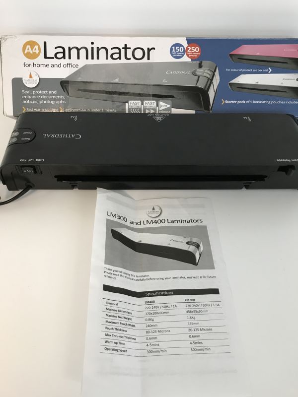 CATHEDRAL A4 LAMINATOR