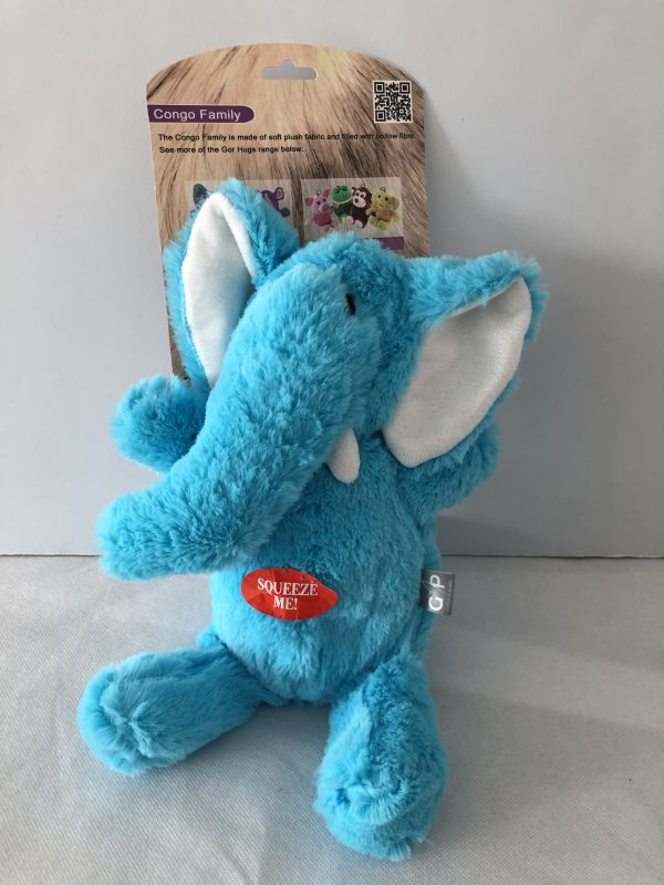 Cor Hugs Elephant Squeaky Toy