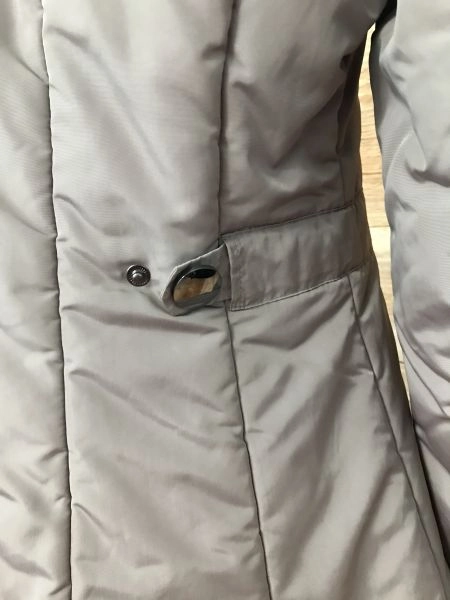 Ashley Brooke Grey Hooded Parka Coat