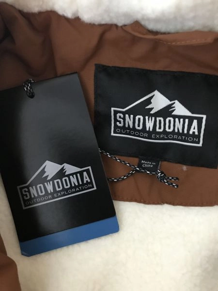 Snowdonia Brown Caramel Snow Wrap Parka Coat