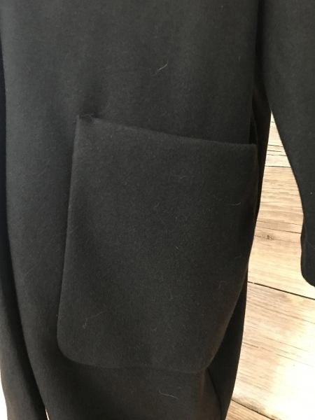 Capsule Black Single Breasted Coat
