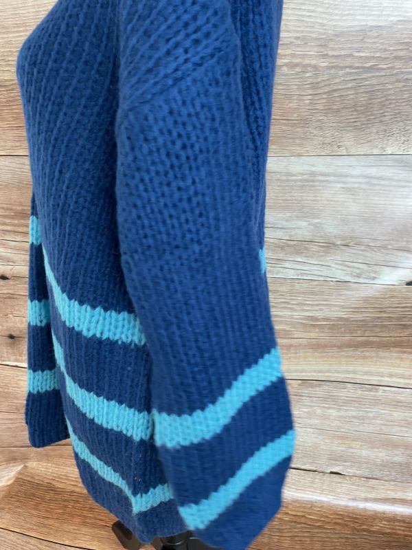 Blue stripe jumper