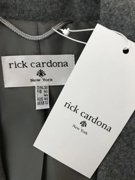Rick Cardona Grey Long Length Camel Coat