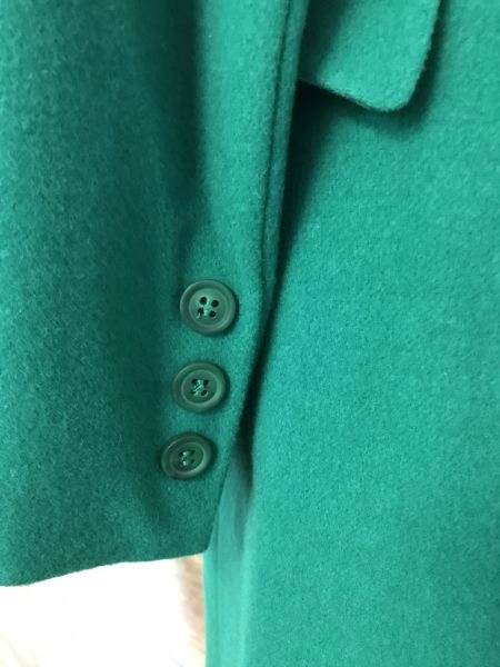 Rick Cardona Green Long Length Coat