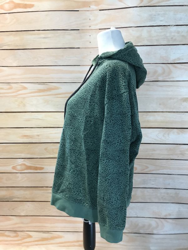 ANYDAY Green Patterned Hoodie
