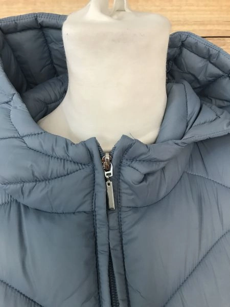 Julipa Blue Quilted Fold Down Parka
