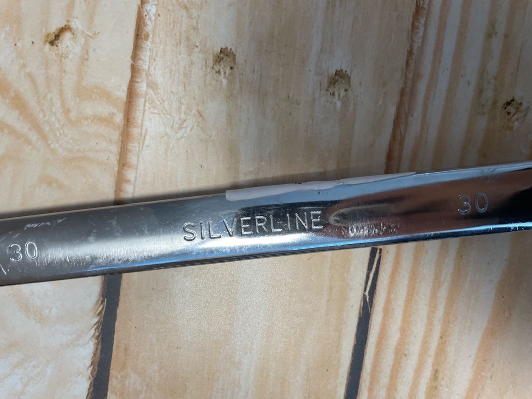 Silverline ratchet spanner