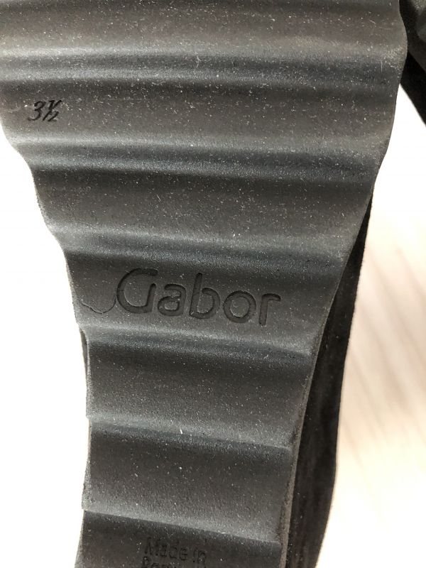 Gabor Profiled Wedge Court Shoes