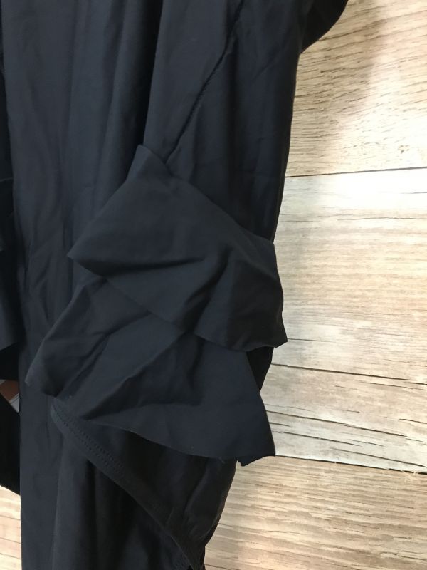 BodyFlirt Black Shapewear Swimsuit with Blue Beaded Detail