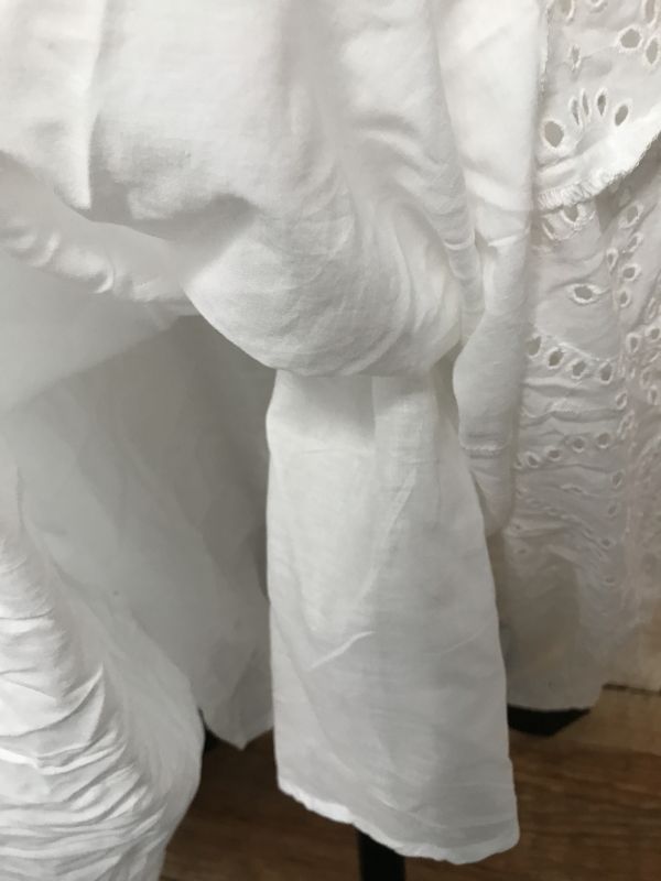 Bodyflirt White Dress with Crochet Detail