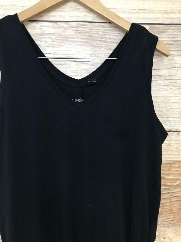 BonPrix Collection Black Vest Summer Jumpsuit