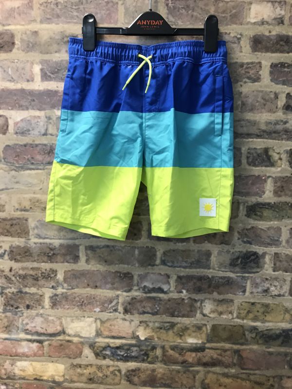 Green/Blue Swim Shorts