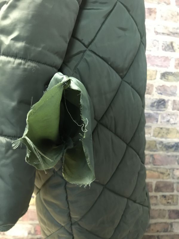 Green Padded Coat