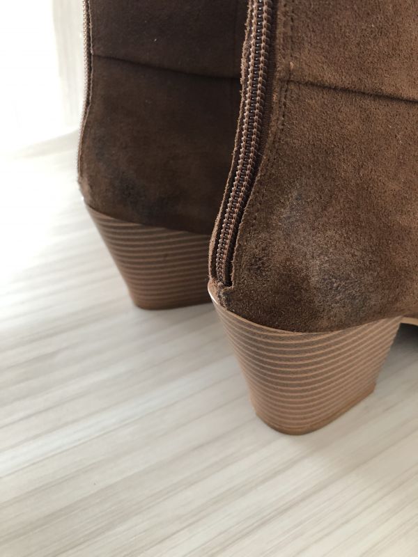 Kaleidoscope Tan Suede Ankle Boots