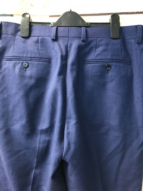 Navy Suit Trousers