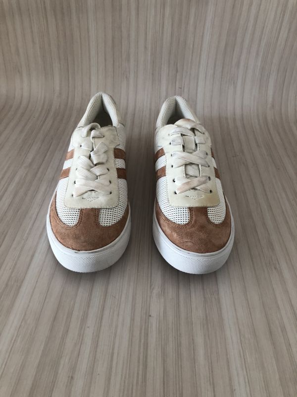 Kaleidoscope Cream/Fawn Suede Mix Trainers