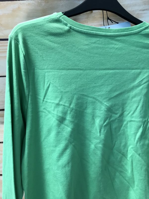 Green Long Sleeve Top