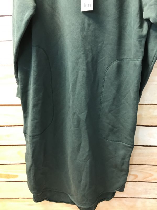 Green Sweatshirt Dress