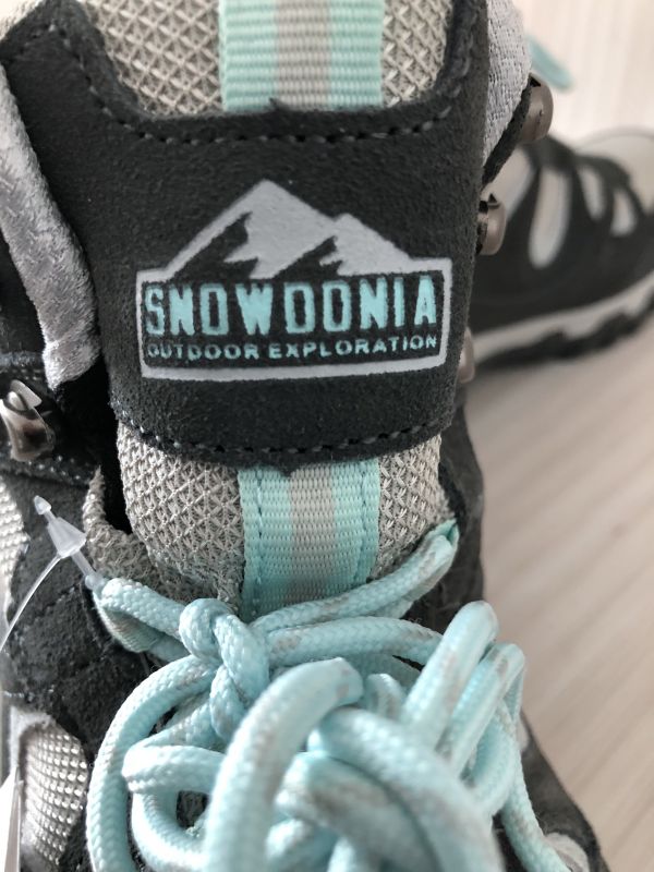 Snowdonia Grey/Mint Waterproof Boots EEE Fit