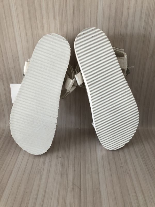 JD Williams White Leather Sandals