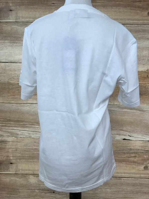 Men's White Adidas T-shirt - S