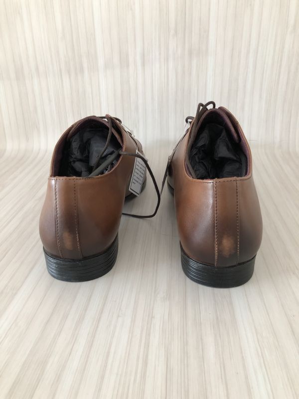 Jacamo Tan Mason Leather Formal Derby Shoes