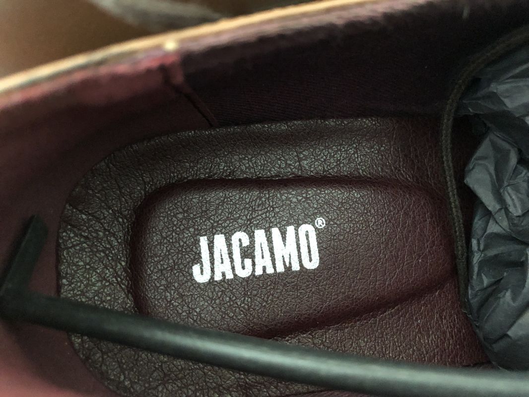 Jacamo Tan Mason Leather Formal Derby Shoes