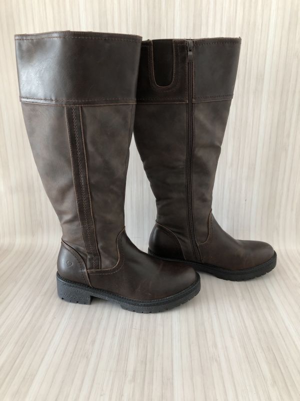 Heavenleyfeet Brown Long Boots
