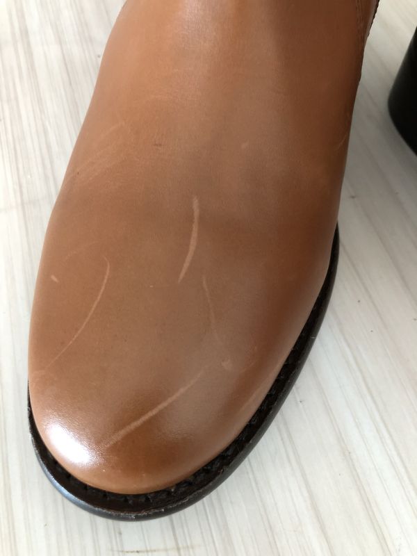 Legroom Tan Leather Boots