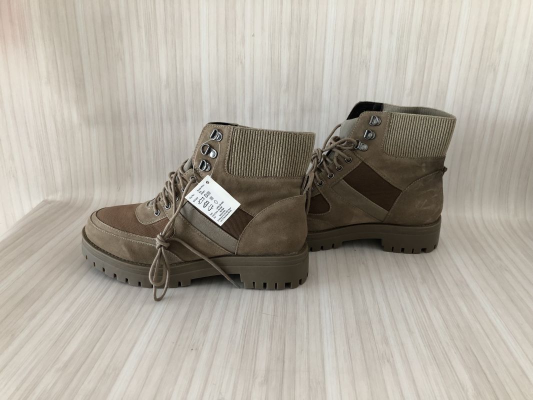 Simply Be. Khaki Gately Ankle Boots