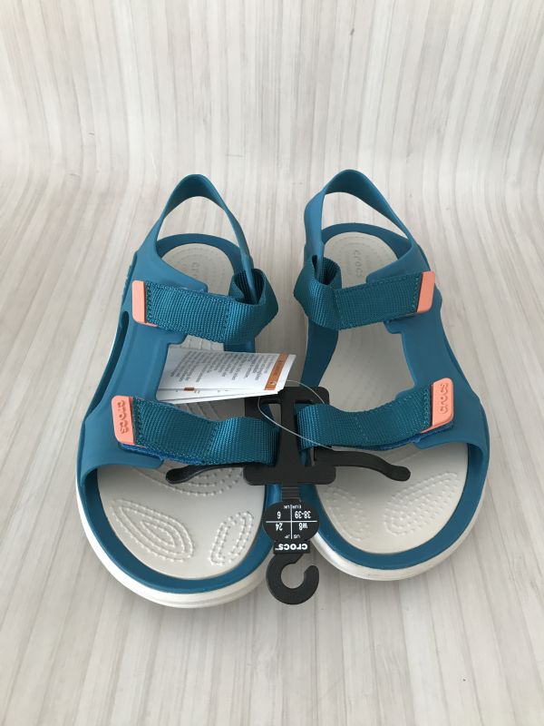 Crocs Green Swiftwater Expedition Open Toe Sandals