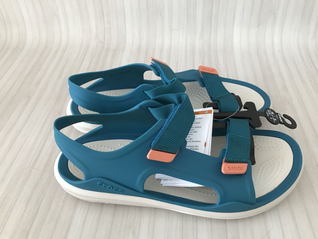 Crocs Green Swiftwater Expedition Open Toe Sandals