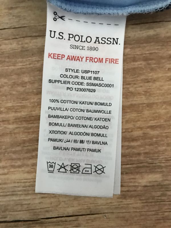 U.S Polo Assn Blue Official T-Shirt