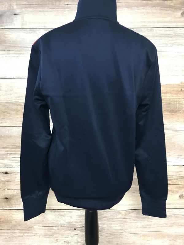 Ben Sherman Navy and Red Colour Block Jacket