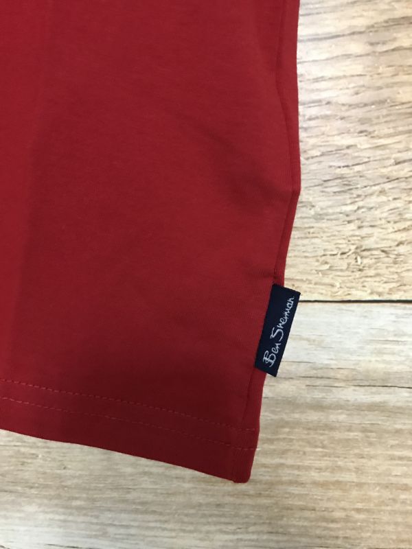 Ben Sherman Red Logo Print T-Shirt