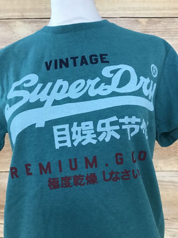 Superdry Ocean Green Logo T-Shirt