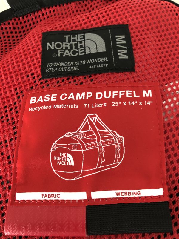 THE NORTH FACE Red Base Camp Duffel Bag M 71 Litre